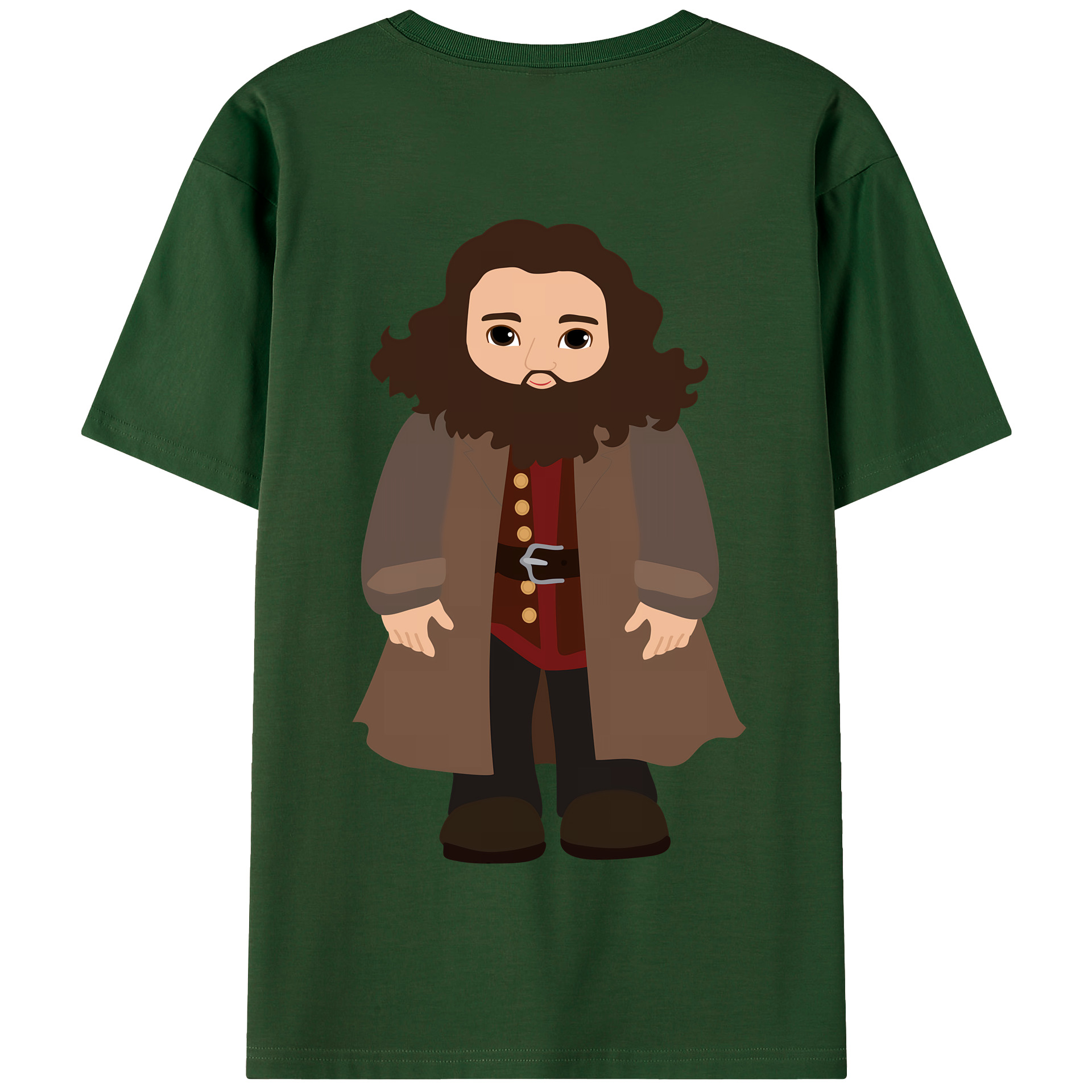 （画像用） Harry Potter ハリー・ポッターシリーズ 綿100％半袖Tシャツ（背面プリント）